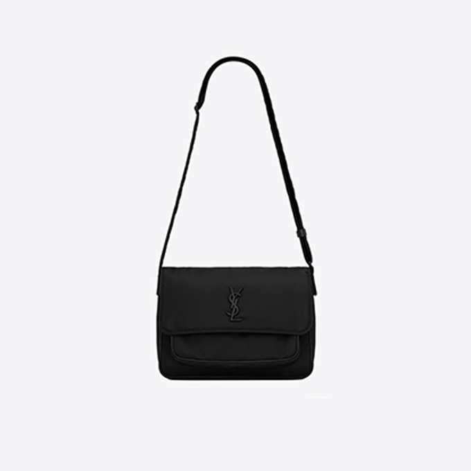 9a+ysl saint laurent niki econyl messenger bag